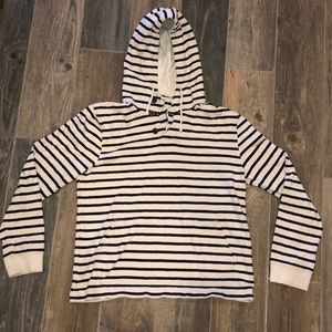 Striped hoodie